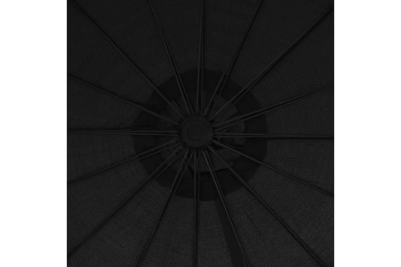 Hængende Parasol 3 m Aluminiumsstang Antracitgrå - Grå - Havemøbler - Solafskærmning - Parasoller