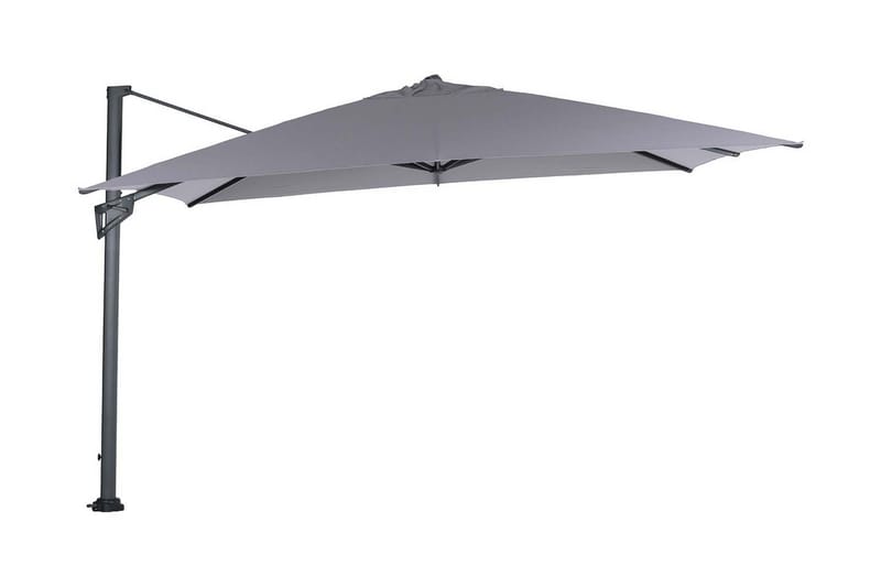 Hawaii King Pole Parasol 400x400 cm Sort/Lysegrå - Garden Impressions - Havemøbler - Solafskærmning - Parasoller