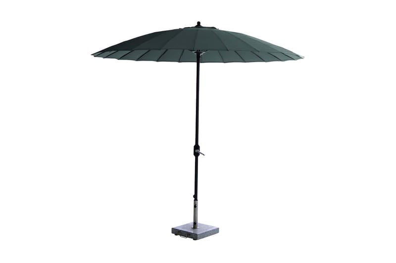Manilla Parasol 250 cm Sort/Mørkegrå - Garden Impressions - Havemøbler - Solafskærmning - Parasoller