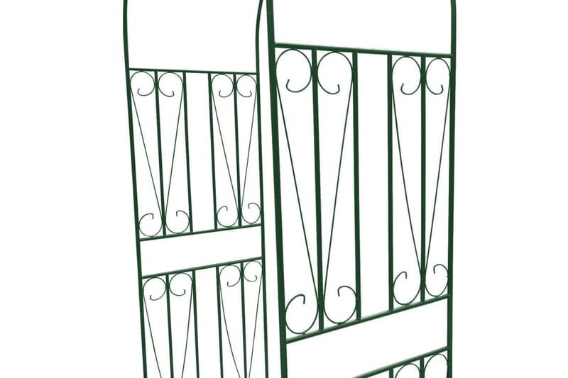 havebue med spydspidsdesign mørkegrøn - Grøn - Havemøbler - Solafskærmning - Pergola