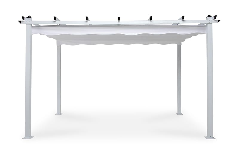 Pergola med sammenfoldeligt loft - 2,95x3,95m - Møbler - Borde - Sofabord