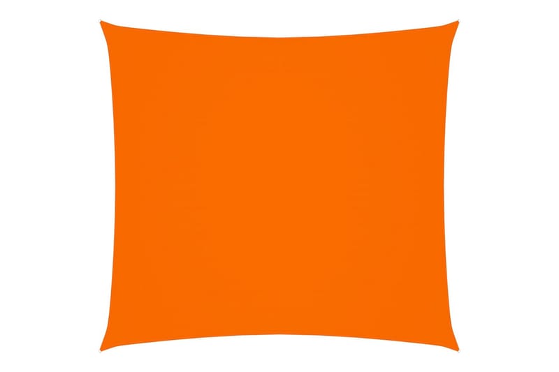 solsejl 2,5x2,5 m firkantet oxfordstof orange - Orange - Havemøbler - Solafskærmning - Solsejl
