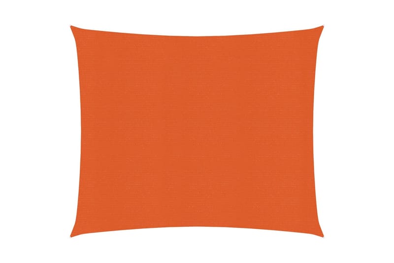 solsejl 2x2 m 160 g/m² HDPE orange - Orange - Havemøbler - Solafskærmning - Solsejl