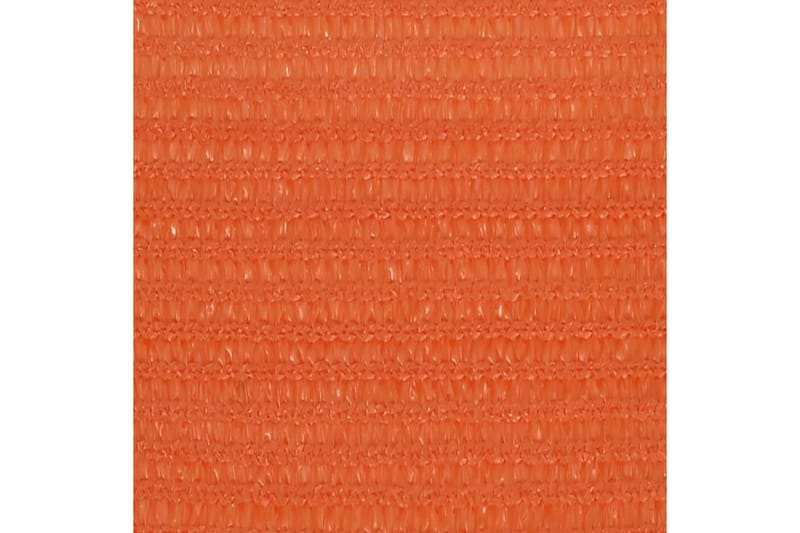 solsejl 4x4x4 m 160 g/m² HDPE orange - Orange - Havemøbler - Solafskærmning - Solsejl