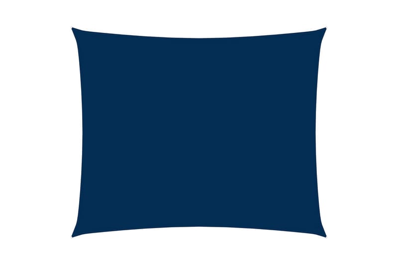 solsejl 2,5x3,5 m rektangulær oxfordstof blå - Blå - Havemøbler - Solafskærmning - Solsejl
