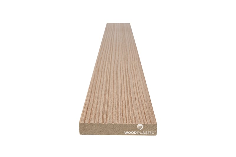Kantbræt 90 Teak Træ/Natur - WoodPlastic - Hus & renovering - Byggeri - Træ & tømmer - Træfliser & træbrædder - Komposit træflise