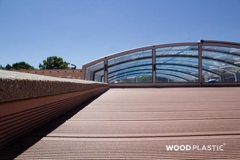 Premium Star Palisander Brun - WoodPlastic - Havemøbler - Balkon - Balkongulv - Træflise balkon