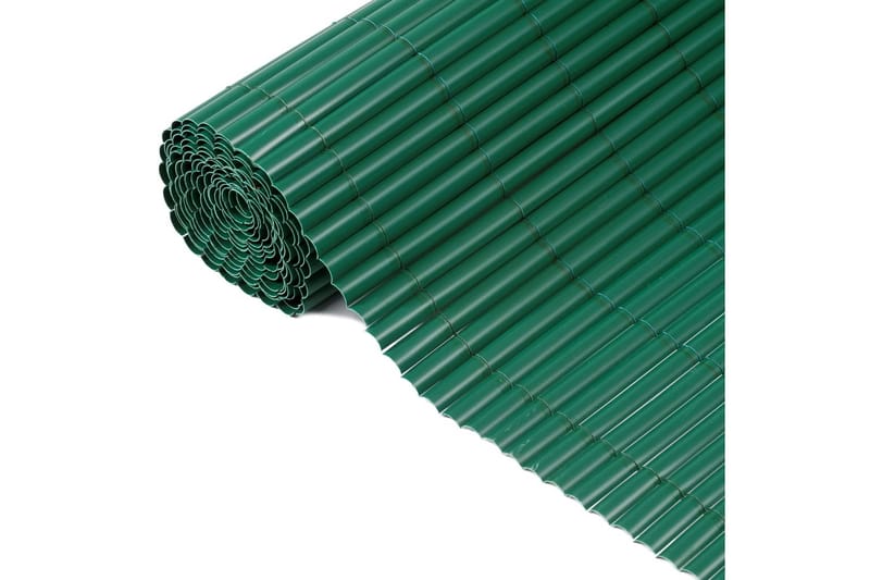 Nature haveskærm enkeltsidet 1 x 3 m PVC grøn - Grøn - Hus & renovering - Indsynsbeskyttelse & indhegning - Stakit - Plastikstakit