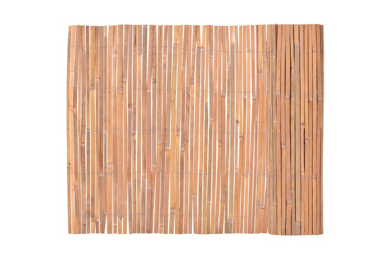 bambushegn 100x600 cm - Brun - Hus & renovering - Indsynsbeskyttelse & indhegning - Stakit - Træstakit