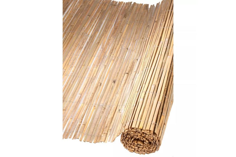 Nature havehegn bambus 1 x 5 m - Beige - Hus & renovering - Indsynsbeskyttelse & indhegning - Stakit - Træstakit