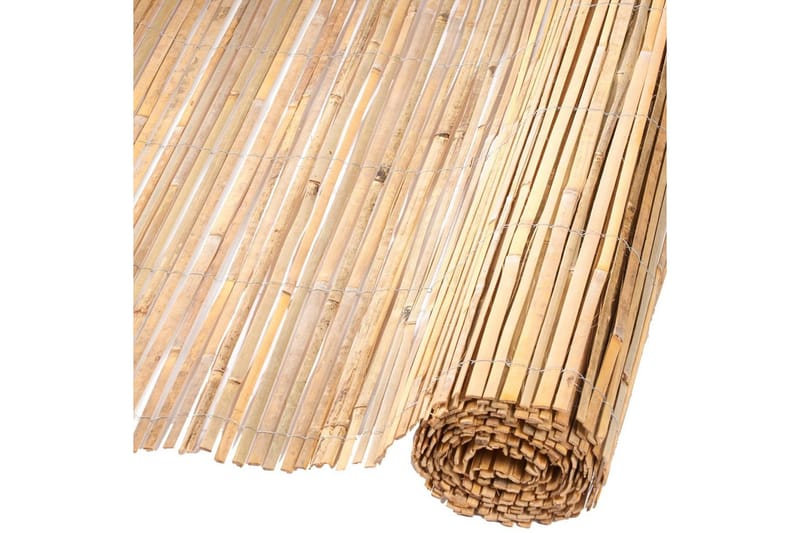 Nature havehegn bambus 1,5 x 5 m - Brun - Hus & renovering - Indsynsbeskyttelse & indhegning - Stakit - Træstakit