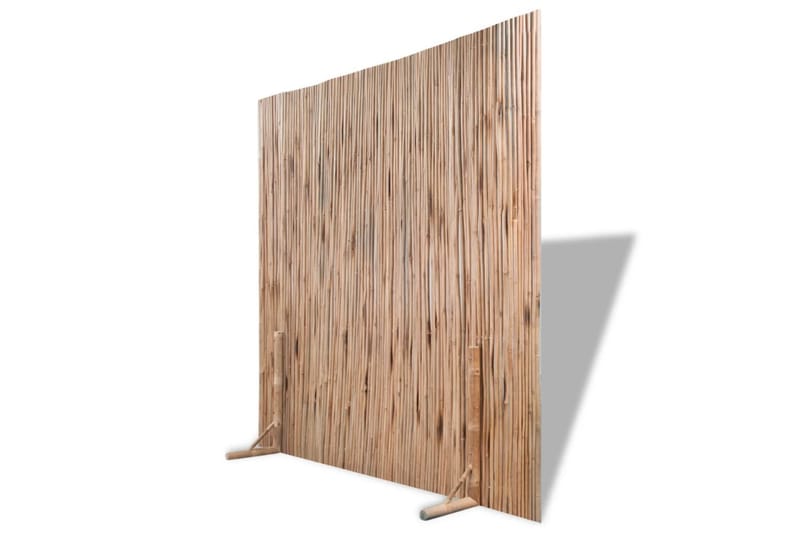 Rumdeler/Hegnpanel Bambus 180 X 180 Cm - Brun - Havemøbler - Havebord - Barborde
