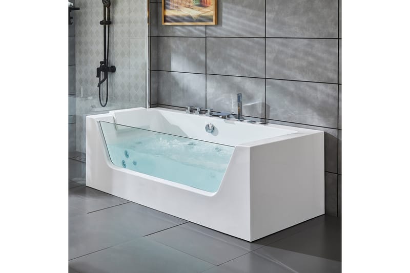 Spabad med vedligeholdelsesvarmer BK-020 - Hus & renovering - Køkken & bad - Badeværelse - Badekar - Boblebadekar & massagebadekar