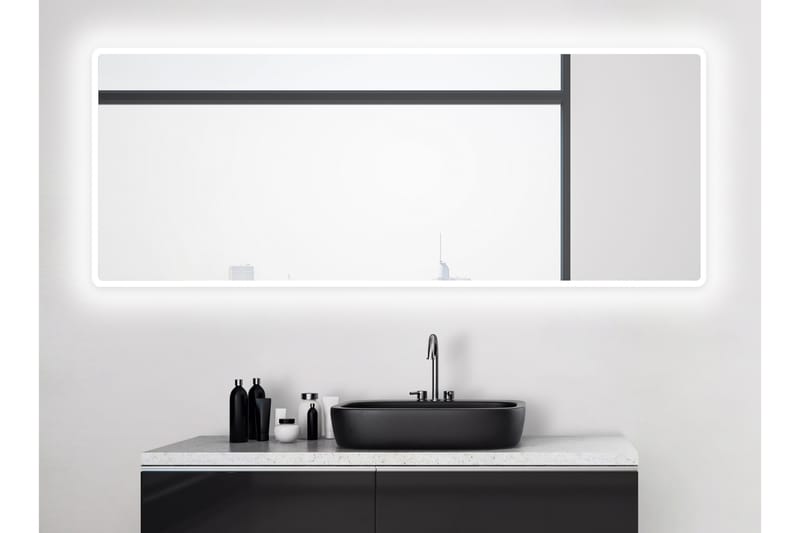 Dalkarl Spejl 180x70 cm - Sølv - Hus & renovering - Køkken & bad - Badeværelse - Badeværelsesmøbler - Badeværelsesspejl