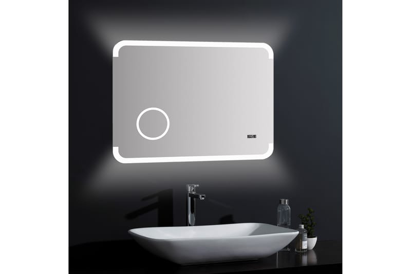 Liratorp Spejl 80x60 cm - Sølv - Hus & renovering - Køkken & bad - Badeværelse - Badeværelsesmøbler - Badeværelsesspejl