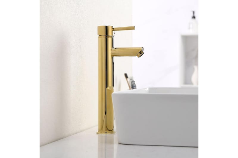 Bathlife Bubbla Håndvaskarmatur - Messing - Hus & renovering - Køkken & bad - Badeværelse - Blandingsbatterier & vandhaner - Håndvaskarmatur