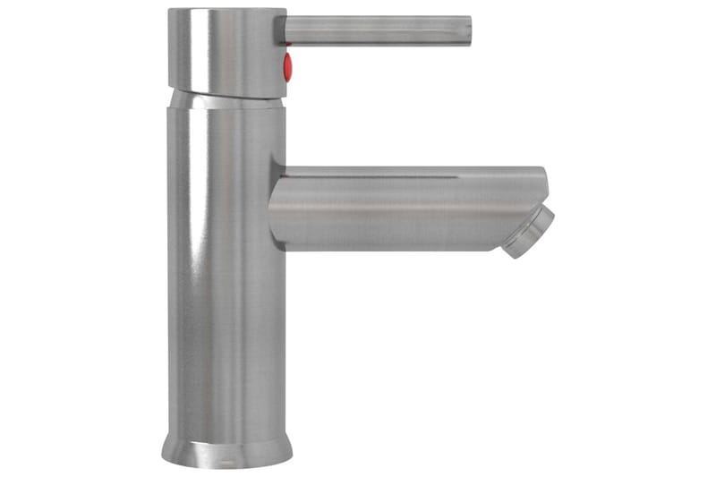 vandhane til badeværelse 130x176 mm nikkel - Hus & renovering - Køkken & bad - Badeværelse - Blandingsbatterier & vandhaner - Håndvaskarmatur