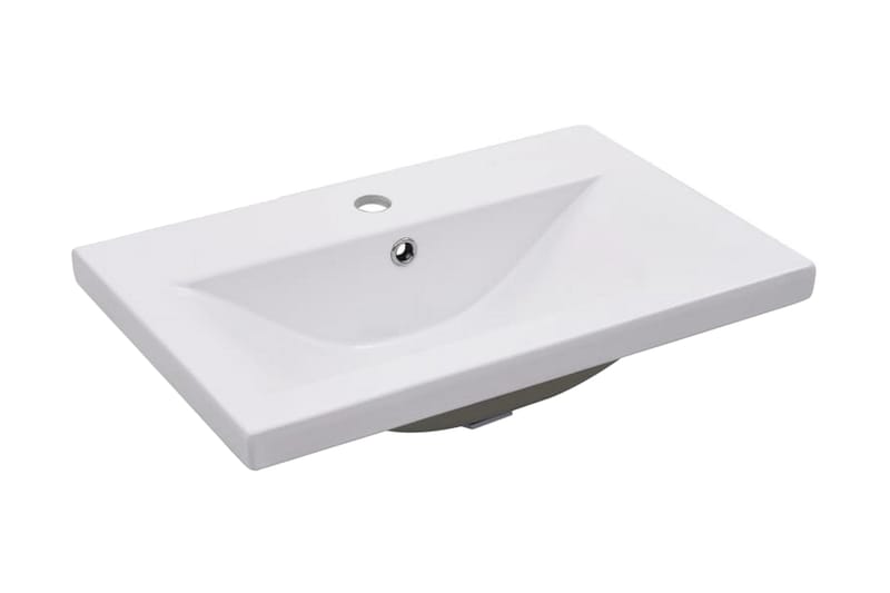 indbygget håndvask 61x39,5x18,5 cm keramisk hvid - Hvid - Hus & renovering - Køkken & bad - Badeværelse - Håndvaske - Lille håndvask