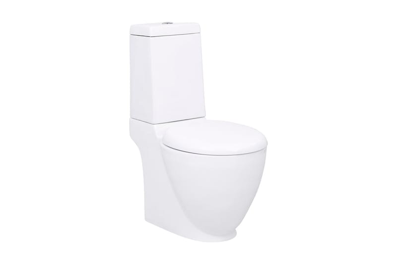 Wc Keramisk Komplet - Hvid - Hus & renovering - Køkken & bad - Badeværelse - Toiletter & WC - Gulvstående toilet