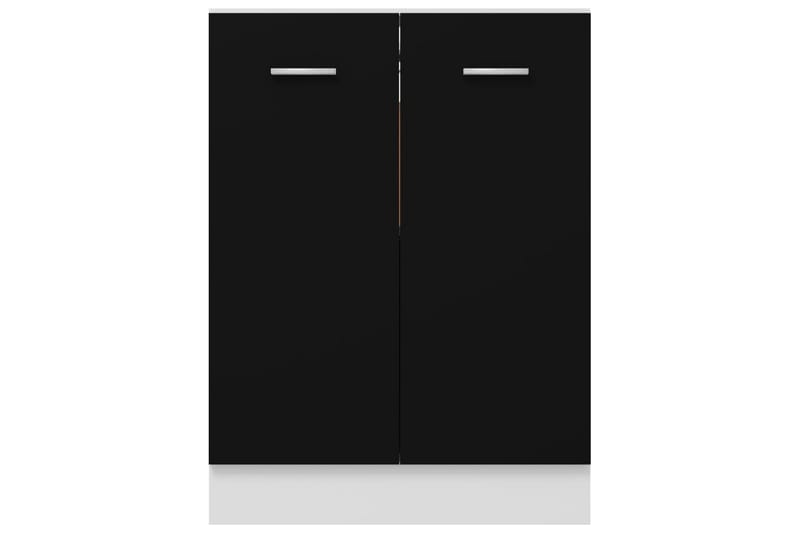 Underskab 60x46x81,5 cm spånplader sort - Sort - Hus & renovering - Køkken & bad - Køkken & bryggers - Køkkenindretning - Køkkenskab