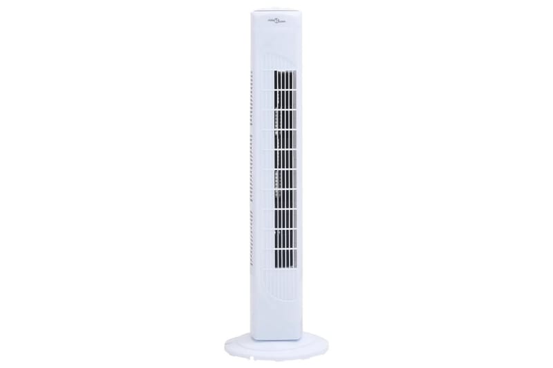 tårnventilator med timer Î¦24x80 cm hvid - Sort - Hus & renovering - Klimakontrol - Ventilatorer - Gulvventilator