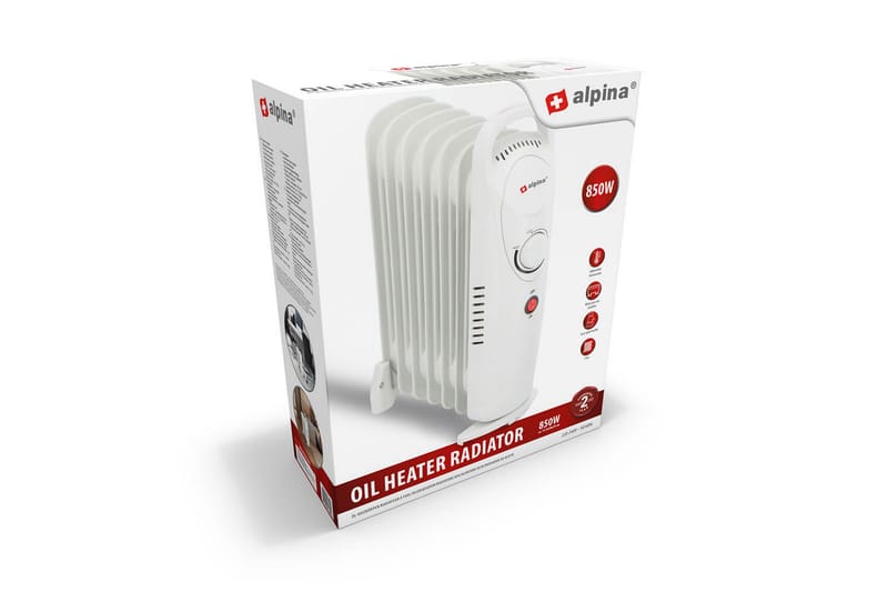 ALPINA Oliefyldt Element - ALPINA - Hus & renovering - Klimakontrol - Opvarmning - Radiatorer - Oliefyldt radiator