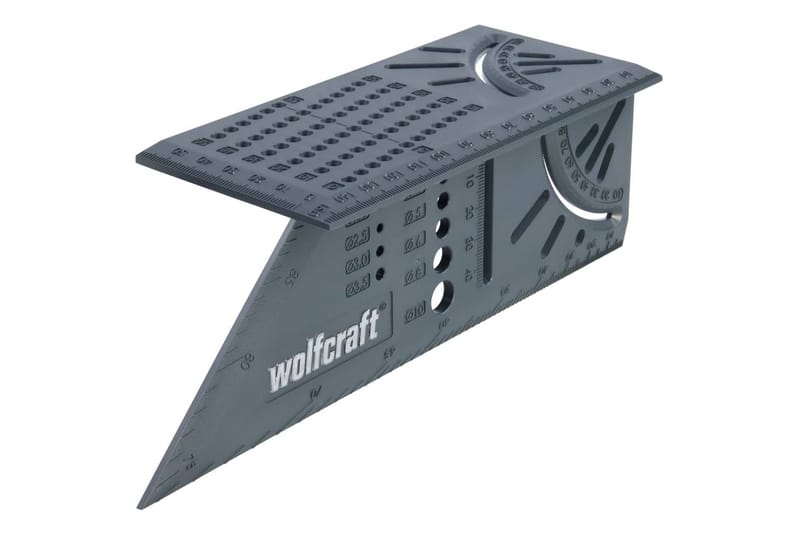 Wolfcraft 3D-Geringsvinkel - Hus & renovering - Værktøj & maskiner - Måleværktøj & afmærkning - Vinkelværktøj - geringsvinkelmåler