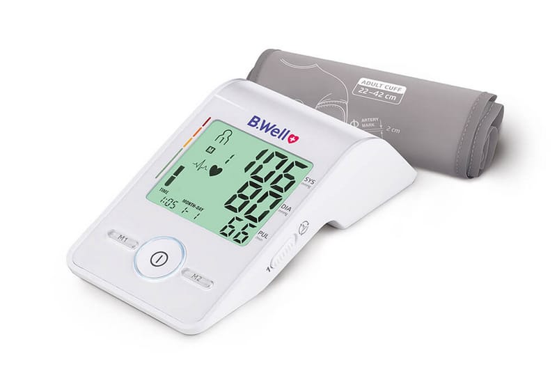 B.WELL blodtryksmåler MED-55 - B.WELL - Husholdning - Personpleje & helbred - Sundhedsprodukter - Blodtryksmåler