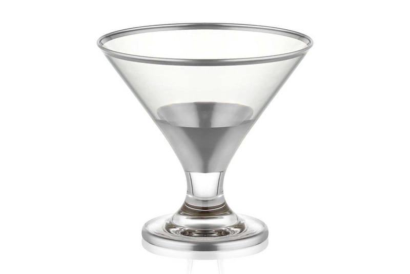 Glass Sæt 6 stk - Sølv - Husholdning - Køkkenmaskiner - Kaffemaskiner & kaffetilbehør - Kaffetilbehør - Mælkekander