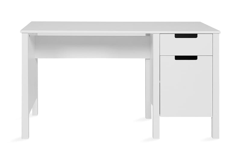 Jeda Skrivebord 135 cm - Hvid Fyrretræ - Møbler - Børnemøbler - Børneborde - Skrivebord børn