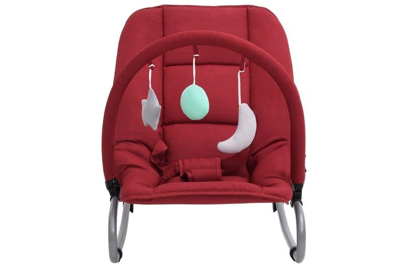 skråstol til baby stål rød - Rød - Møbler - Børnemøbler - Børnestol - Børne lænestol