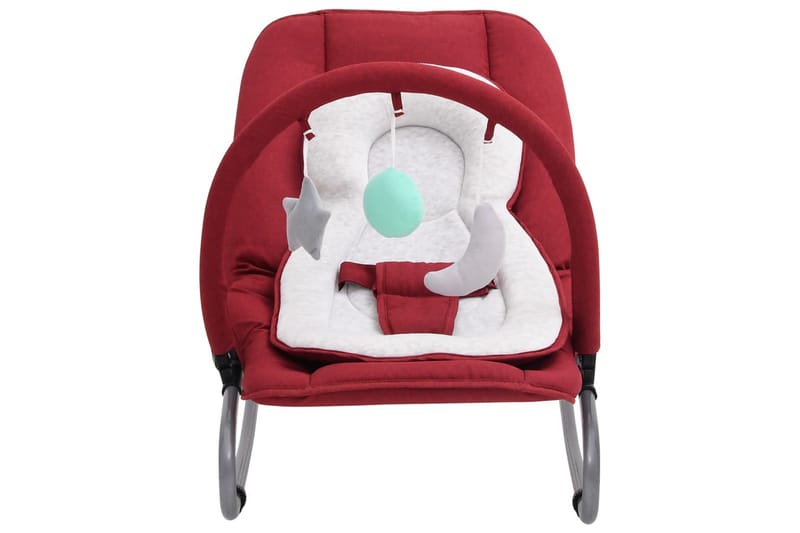 skråstol til baby stål rød - Rød - Møbler - Børnemøbler - Børnestol - Lænestol til børn