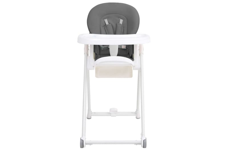højstol aluminium mørkegrå - Grå - Møbler - Børnemøbler - Børnestol - Spisestol til børn