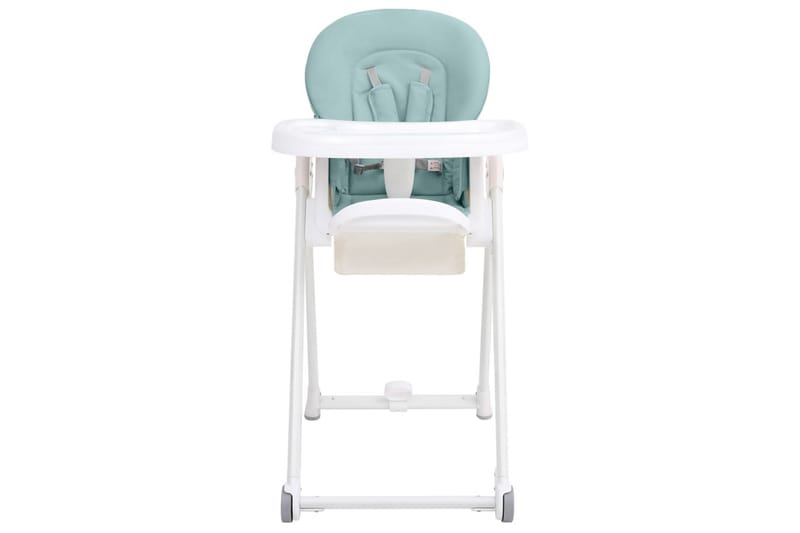 højstol aluminium turkis - Turkis - Møbler - Børnemøbler - Børnestol - Spisestol til børn