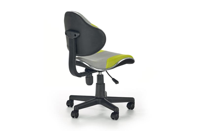 Flash Skrivebordsstol - Grå/Grøn - Møbler - Børnemøbler - Børnestol