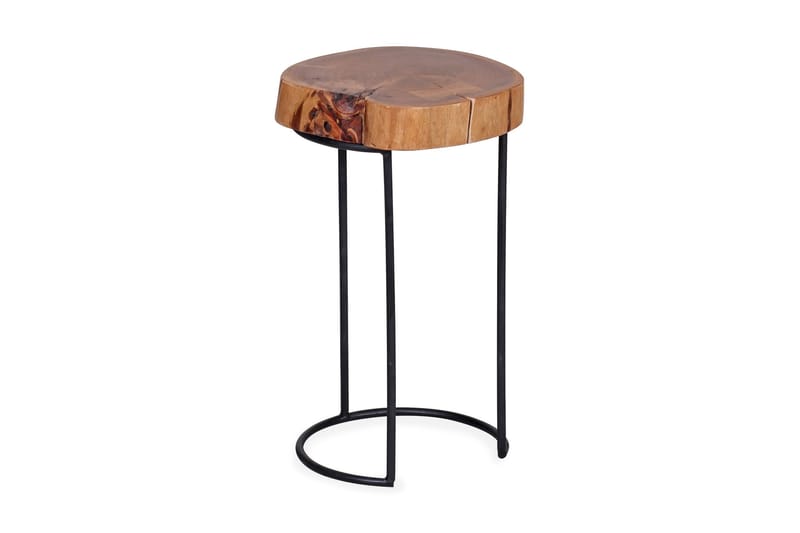 Barcena Sidebord 28 cm - Træ / natur - Møbler - Borde - Side borde & aflastningsbord - Lampebord