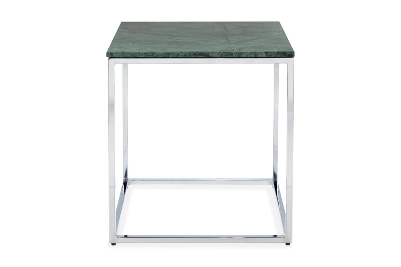 Carrie Sidebord 45 cm Marmor - Grøn/Stål - Møbler - Borde - Side borde & aflastningsbord - Konsolbord