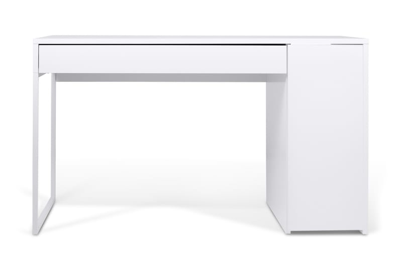 Jirsna Skrivebord 130 cm - Hvid - Møbler - Borde - Side borde & aflastningsbord - Lampebord
