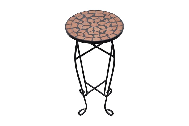 Mosaikbord Terracotta - Orange - Møbler - Borde - Aflastningsbord & sidebord - Lampebord