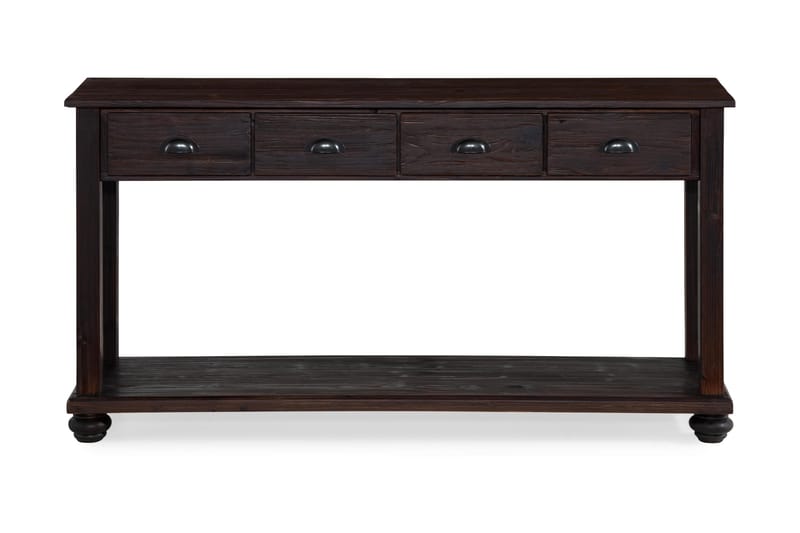 Dijon Konsolbord 170 cm med Opbevaring 4 Skuffer - Brun - Møbler - Borde - Side borde & aflastningsbord - Konsolbord