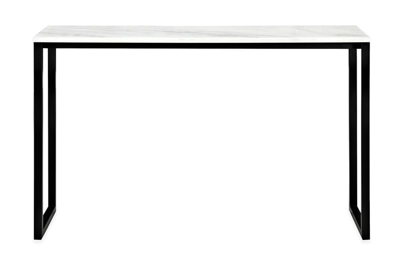 Erland Aflastningsbord 120 cm - Hvid/Sort - Møbler - Borde - Aflastningsbord & sidebord - Konsolbord
