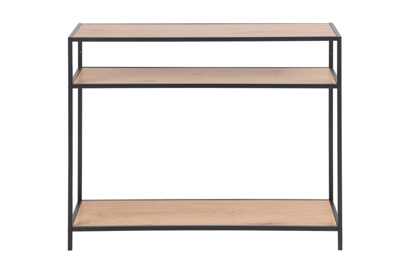 Hasslevik Aflastningsbord 100 cm - Sort/Brun - Møbler - Borde - Aflastningsbord & sidebord - Konsolbord