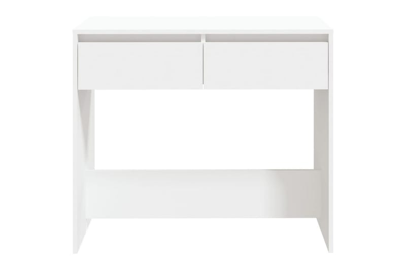 konsolbord 89x41x76,5 cm stål hvid - Hvid - Møbler - Borde - Aflastningsbord - Konsolbord & sidebord