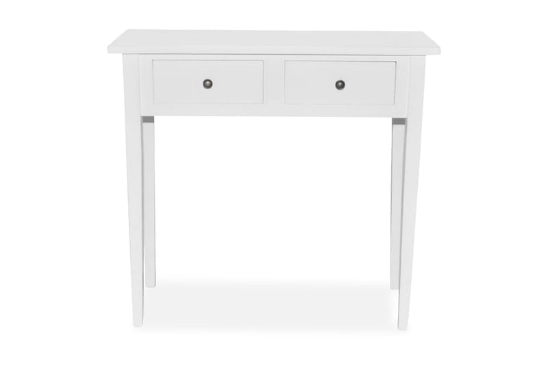 Konsolbord Med To Skuffer Hvid - Hvid - Møbler - Borde - Side borde & aflastningsbord - Konsolbord