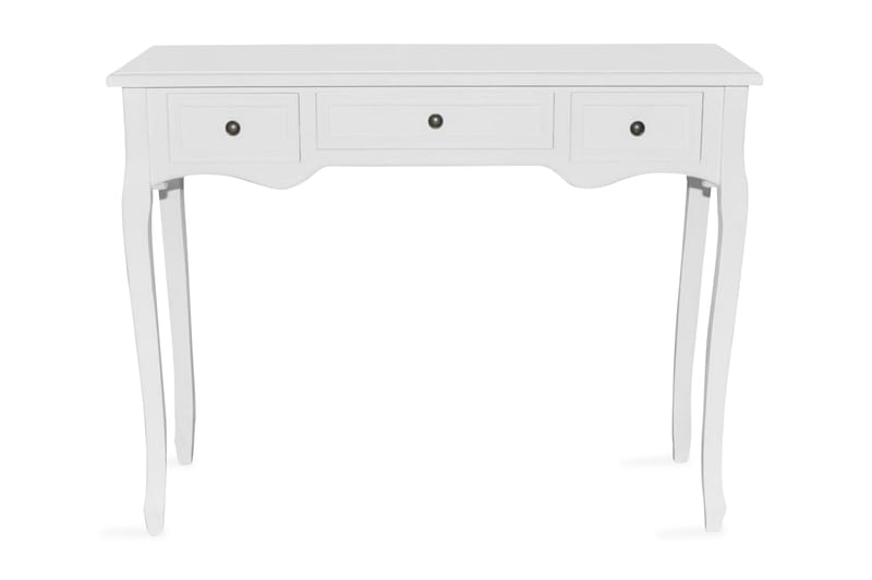 Konsolbord Med Tre Skuffer Hvid - Hvid - Møbler - Borde - Side borde & aflastningsbord - Konsolbord
