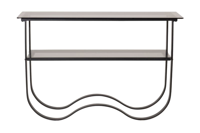 Wavy Aflastningsbord 117 cm - Sort - Møbler - Borde - Aflastningsbord - Konsolbord
