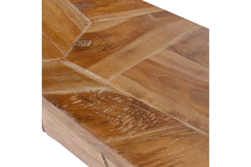 konsolbord 110x35x75 cm massivt teaktræ - Møbler - Borde - Aflastningsbord - Lampebord
