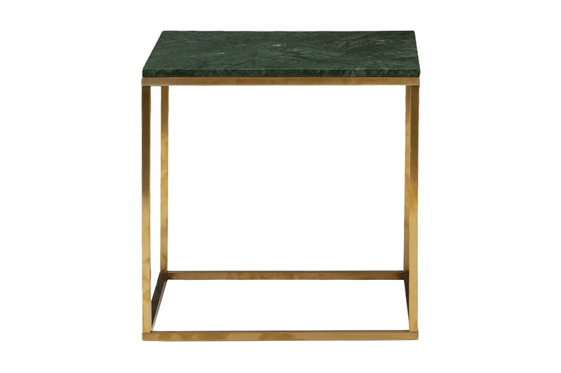 Marmor Lampebord 50 Grøn/ messing - Møbler - Borde - Side borde & aflastningsbord - Lampebord