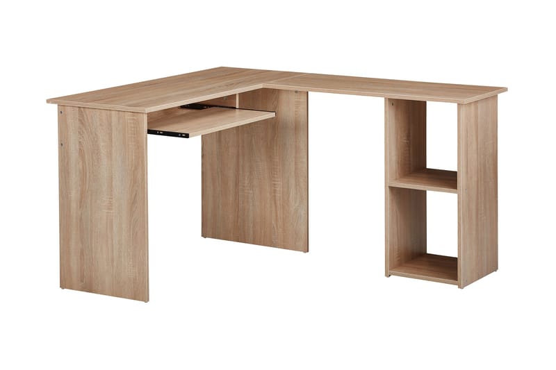 Gulshan skrivebord 140 cm - Natur - Møbler - Borde - Kontorbord - Skrivebord - hjørneskrivebord