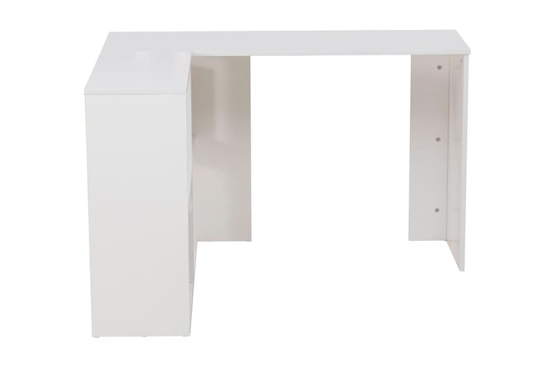 Valterra Hjørneskrivebord 119 cm - Sort/Hvid - Møbler - Borde - Kontorbord - Skrivebord - hjørneskrivebord